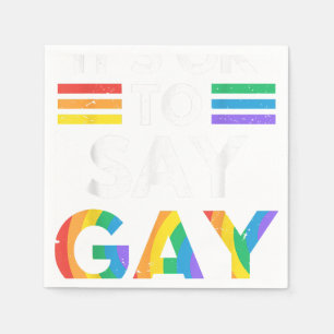 Sein Ok zu sagen, Gay Florida Trans Bleibe Proud L Serviette
