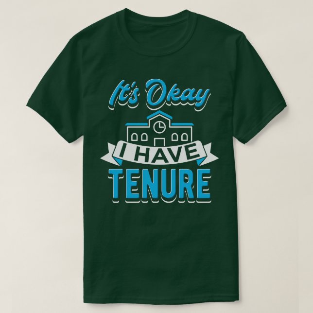 Sein okay ich habe eine Amtszeit T-Shirt (Design vorne)