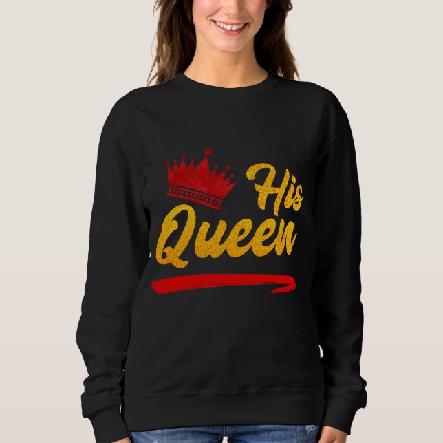 Sein Queen-Anniversary Sweatshirt (Vorderseite)