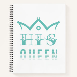 Sein Queen Spiral Notebook Notizbuch