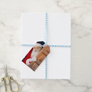 Sein Santa Frohe Weihnachten Name Geschenkanhänger