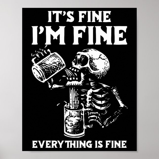 Sein schönes Ich in Fine Everything schönes Hallow Poster (Vorne)