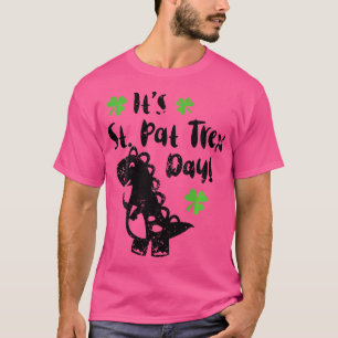 Sein St. Pat T-Rex Day Dinosaur St. Patricks Pun K T-Shirt