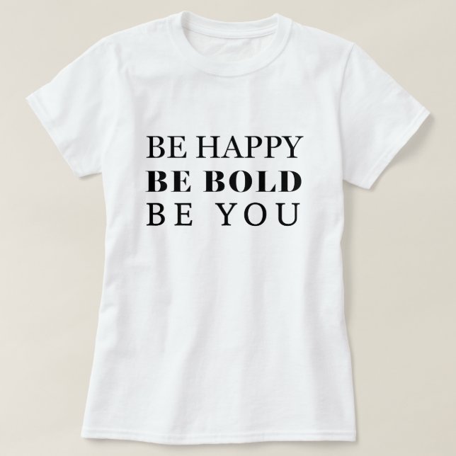sein T-Shirt (Design vorne)