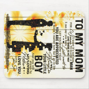 Sein To My Mom Letter, Family Gift, Mousepad