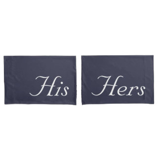 SEIN UND HIER TYPOGRAFISCHES PAIR VON PILLOWCASES KISSENBEZUG