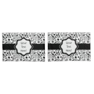 Sein und ihr Personalisiertes Herz Liebe Muster Kissenbezug