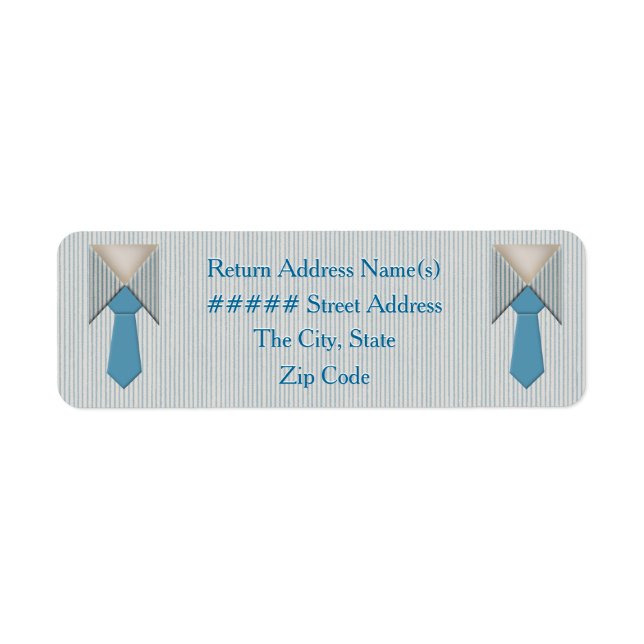 Sein und Sein blauer Oxford Pinstripe (Vorne)