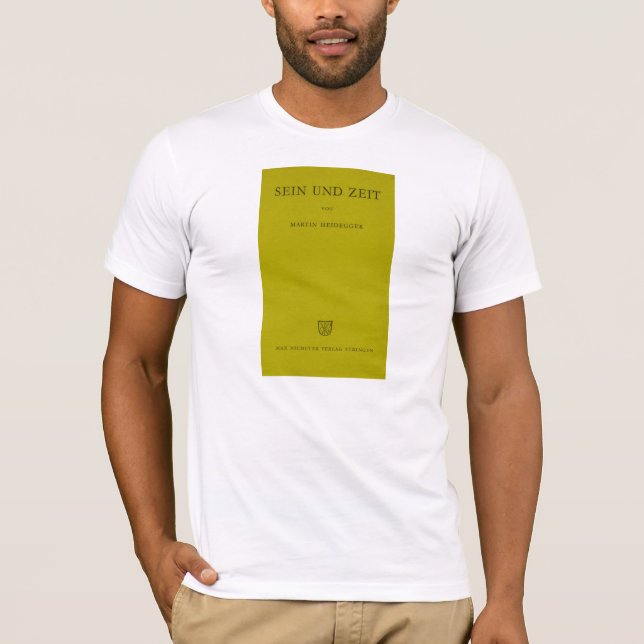Sein Und Zeit/Sein und Zeit Heidegger Gelb T-Shirt (Vorderseite)