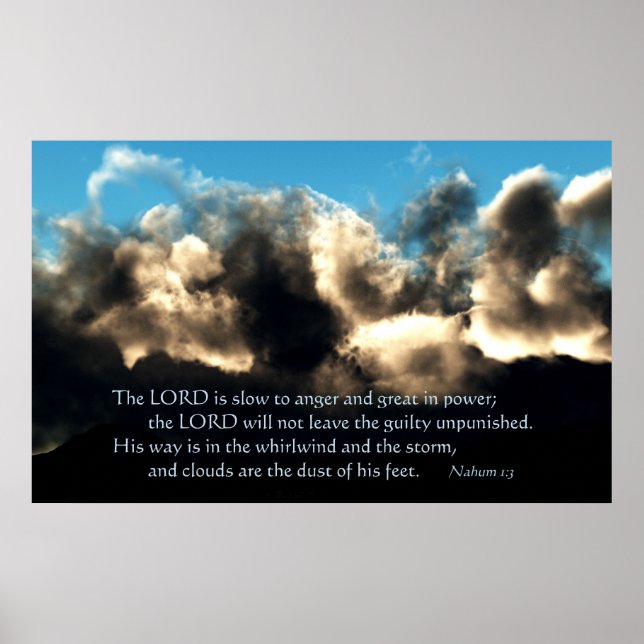 Sein Weg ist im Wirbelwind Poster (Vorne)