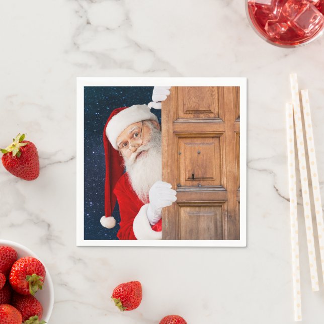 Sein Weihnachtsname Serviette (Beispiel)