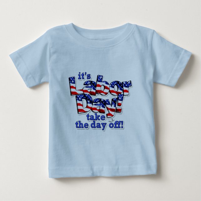 Sein Werktag Baby T-shirt (Vorderseite)
