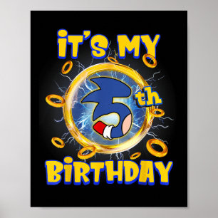 Seine 5. Geburtstagsfamilie Matching Party Funn Poster