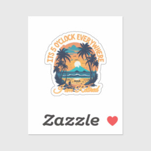 Seine 5 Uhr überall, wo ich pensioniert werde Aufkleber