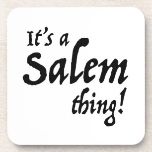 Seine a Salem-Sache Getränkeuntersetzer