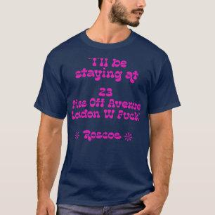 Seine a Sin Roscoes Emanzipations-Rede T-Shirt