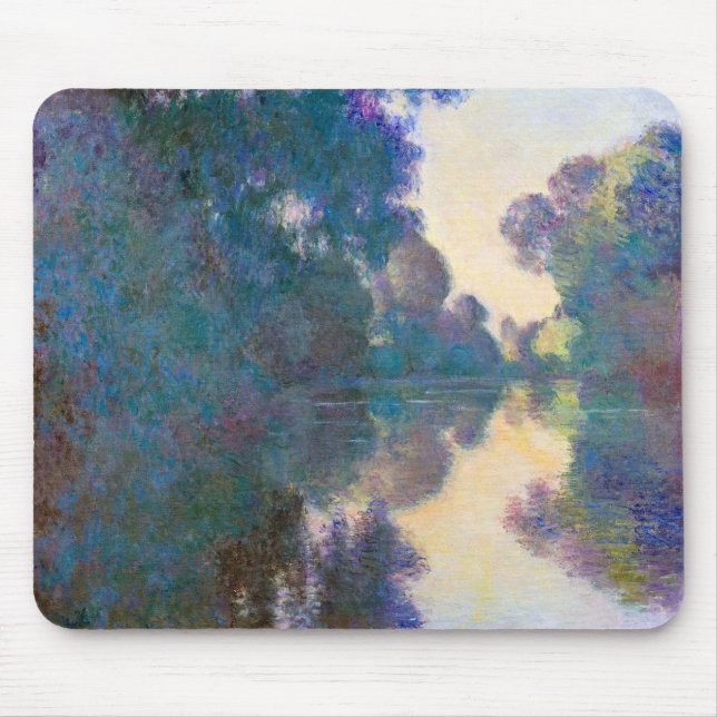 Seine-Abteilung in der Nähe von Giverny, Monet Mousepad (Vorne)