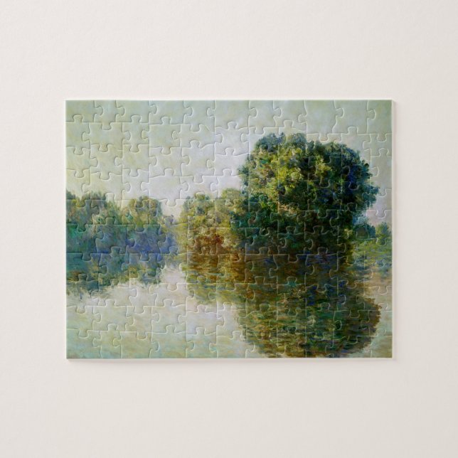 Seine am Giverny Claude Monet Kunstschätze der Kun Puzzle (Horizontal)