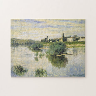 Seine am Lavacourt Monet Feine Kunst im Tessin Puzzle