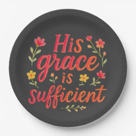 Seine Anmut reicht aus Pappteller