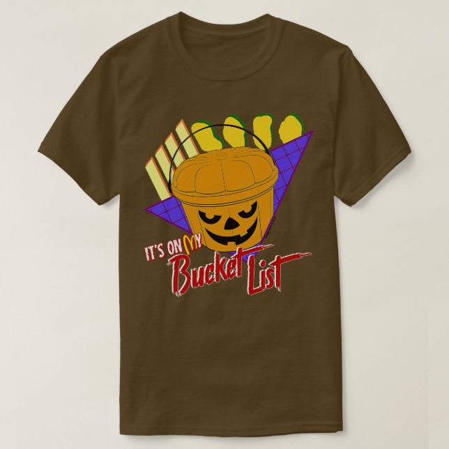 SEINE AUF MEINER PUMPKIN-BUCKET-LISTE T-Shirt (Design vorne)