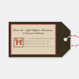 Seine Augen, wie sie Geschenk-Tag Geschenkanhänger