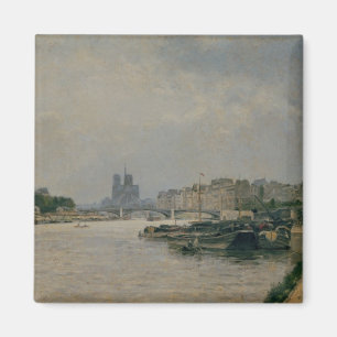 Seine aus dem Quai de la Rapee Magnet