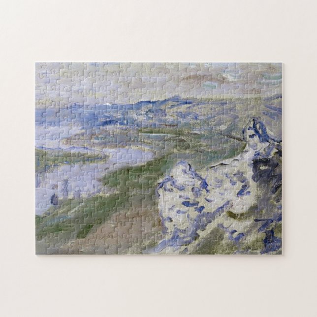 Seine aus den Höhen Chantemesle Monet Frische Past Puzzle (Horizontal)
