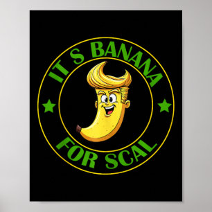 Seine Bananen (für Maßstäbe) stiften Trump Banana Poster