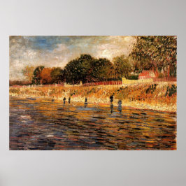 Seine-Banken von Vincent van Gogh Poster