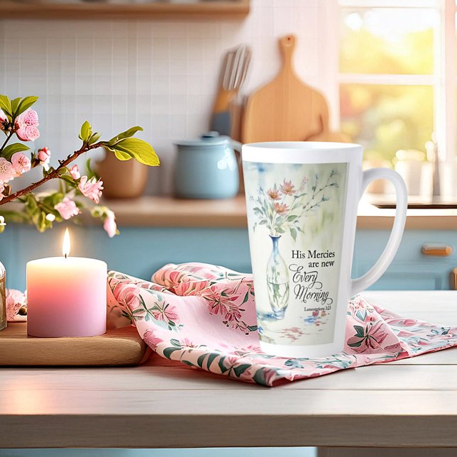 Seine Barmherzigkeit ist jeden Morgen neu Milchtasse (Von Creator hochgeladen)