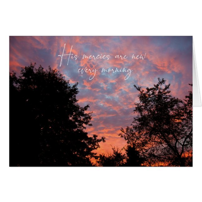 Seine Barmherzigkeit ist jeden Morgen neu, Parakal (Vorderseite (Horizontal))