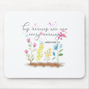 Seine Barmherzigkeiten sind jeden Morgen neu relig Mousepad