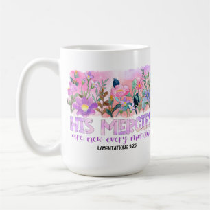 Seine Barmherzigkeiten Sind Neu Christliche Bibel  Kaffeetasse