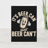 Seine Bierdose Nicht Bier Kann Nicht 