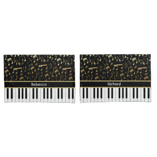 Seine Designermusik und ihre Kissenbezug