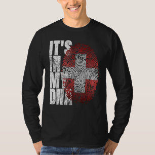 Seine Dna Swiss Proud Red Suisse Schweiz F T-Shirt