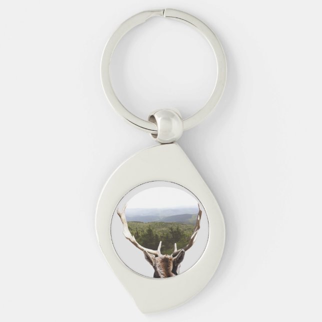 Seine Domäne Schlüsselanhänger (Vorderseite)