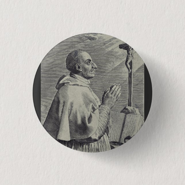 Seine Eminenz Saint Charles Borromeo Button (Vorderseite)