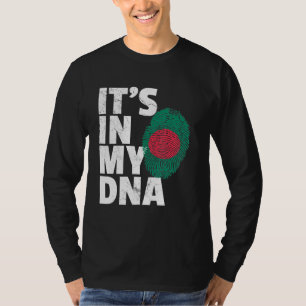 Seine Fahne in meinem DNA-Bangladesch-Flaggenstaat T-Shirt