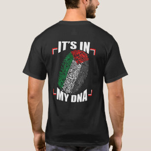 Seine Fahne in meiner DNA-Palästinenserflagge T-Shirt