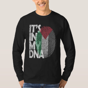 Seine Fahne in meiner DNA-Palästinenserflagge T-Shirt
