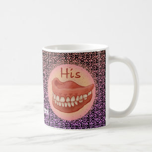 Seine falschen Zähne Tasse