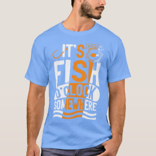Seine Fisch-Uhr irgendwo Ozean anging Geschenk T-Shirt