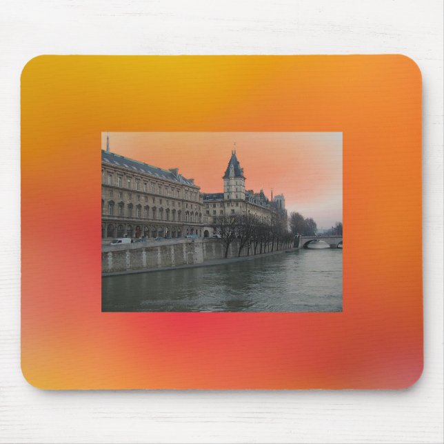 Seine-Fluss Mousepad (Vorne)