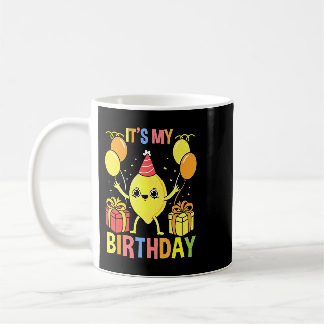 Seine Geburtslemon Kaffeetasse (Links)