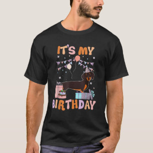 Seine Geburtstags-Dackel Hund Funny Geburtstagspar T-Shirt