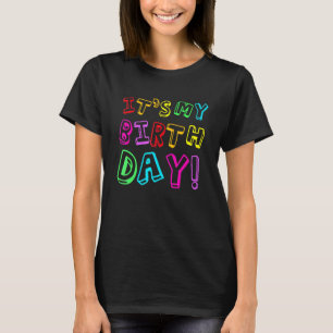 Seine Geburtstagsmädchen Frauen Kinder Party T-Shirt