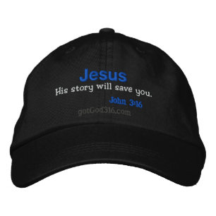 Seine Geschichte rette dir gotGod316.com Wool Bestickte Baseballkappe