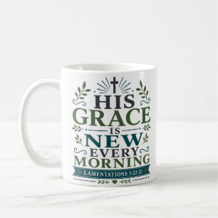 Seine Gnade Ist Jeden Morgen Neu Schriftliche Anda Kaffeetasse